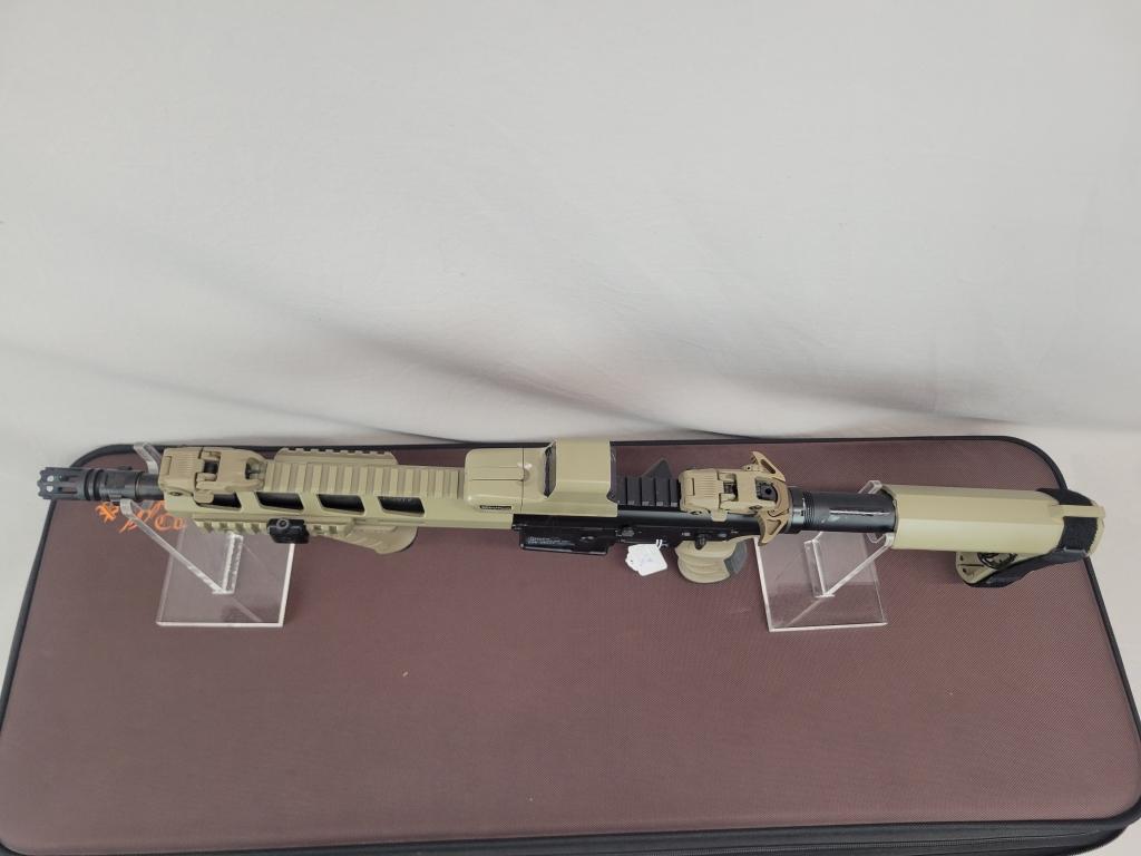 Ruger AR556 Rifle Ruger model AR556 rifle, chambered in 5.56, comes with very nice case, scope, and
