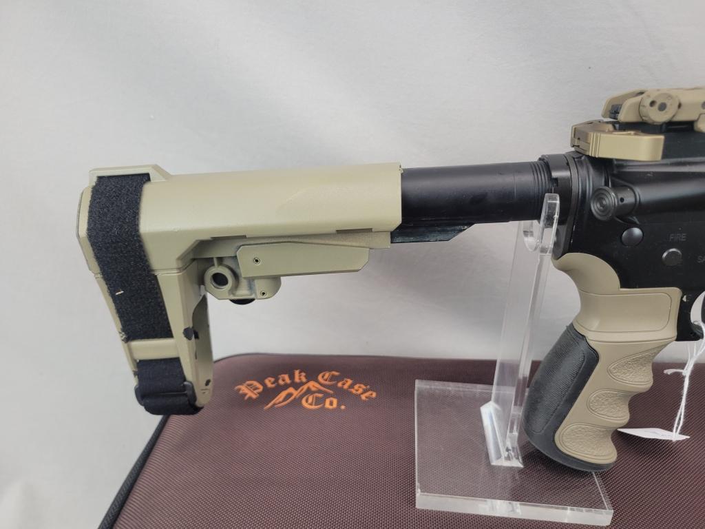 Ruger AR556 Rifle Ruger model AR556 rifle, chambered in 5.56, comes with very nice case, scope, and