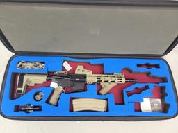 Ruger AR556 Rifle Ruger model AR556 rifle, chambered in 5.56, comes with very nice case, scope, and