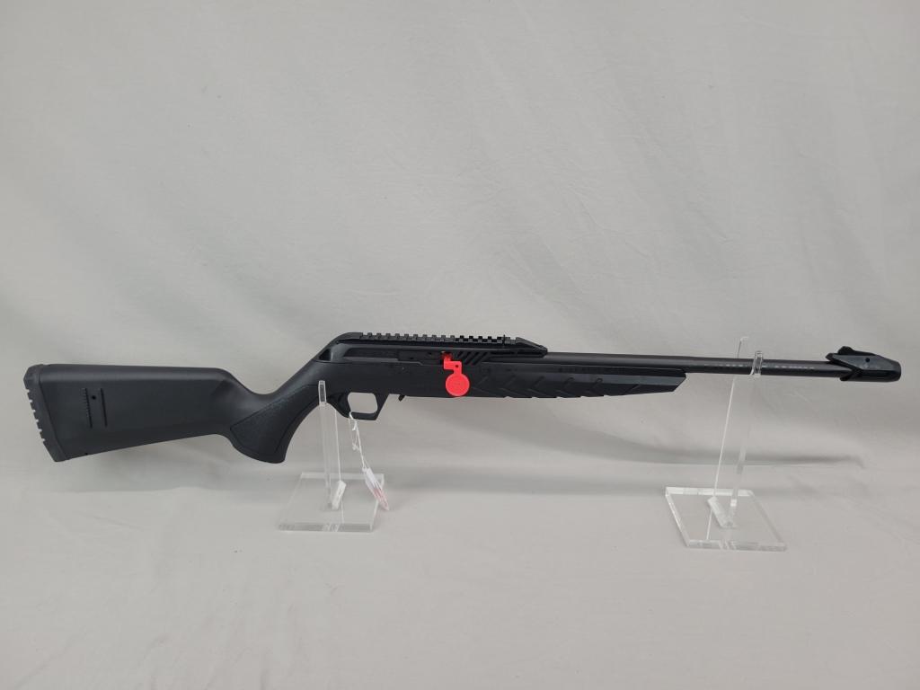 Derya TM22 Rifle Derya TM 22 rifle, .22 LR, poly stock, blued barrel, semi-auto, comes with one maga