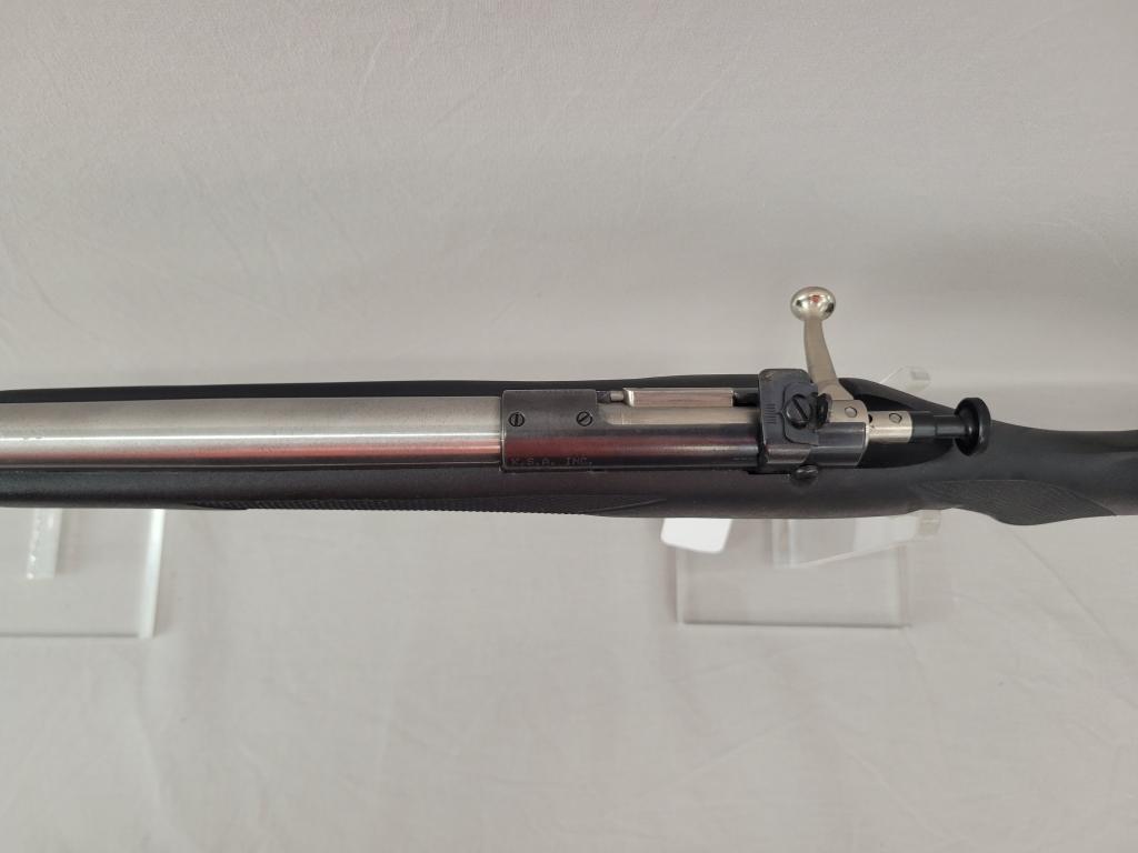 KSA Crickett Rifle KSA Crickett rifle, mate to lot 223, this is synthetic stock and stainless barrel