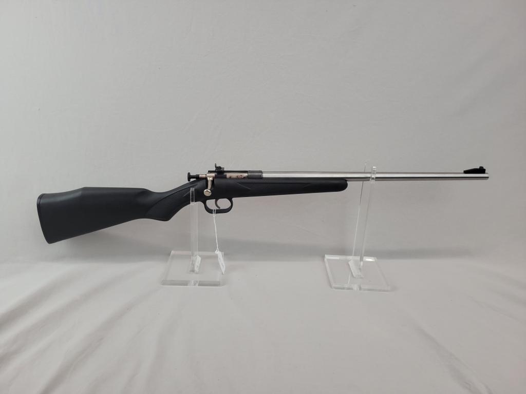 KSA Crickett Rifle KSA Crickett rifle, mate to lot 223, this is synthetic stock and stainless barrel