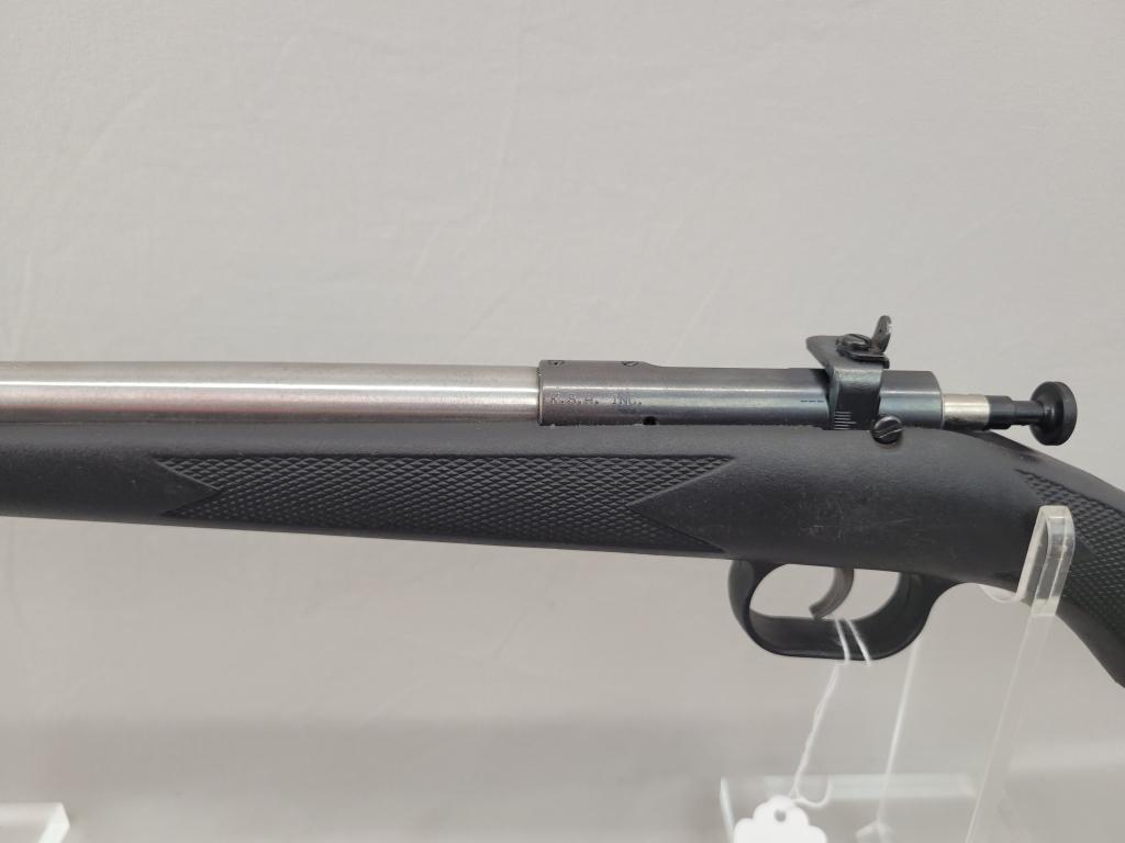 KSA Crickett Rifle KSA Crickett rifle, mate to lot 223, this is synthetic stock and stainless barrel