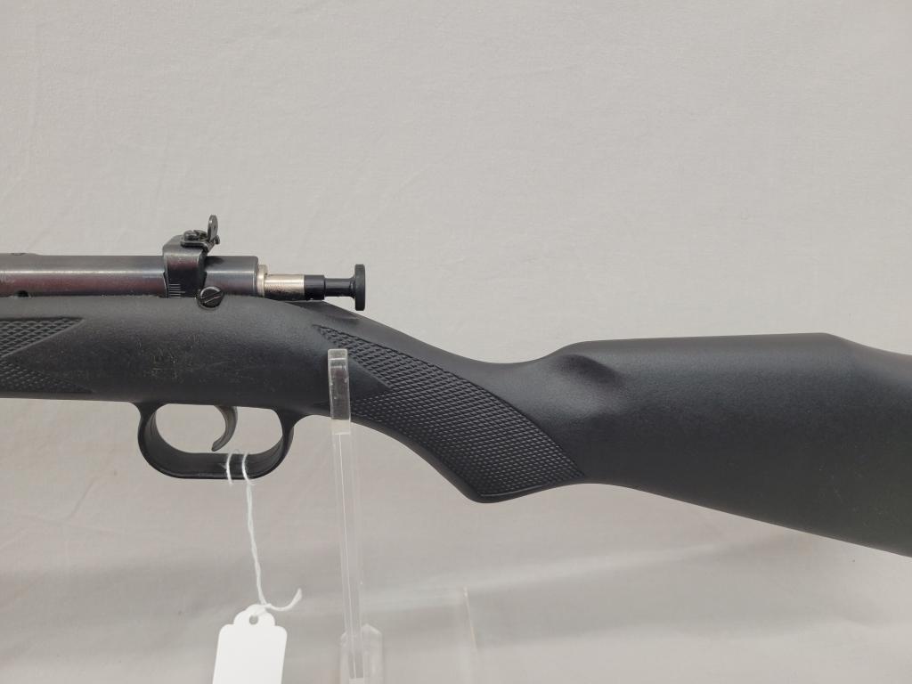 KSA Crickett Rifle KSA Crickett rifle, mate to lot 223, this is synthetic stock and stainless barrel