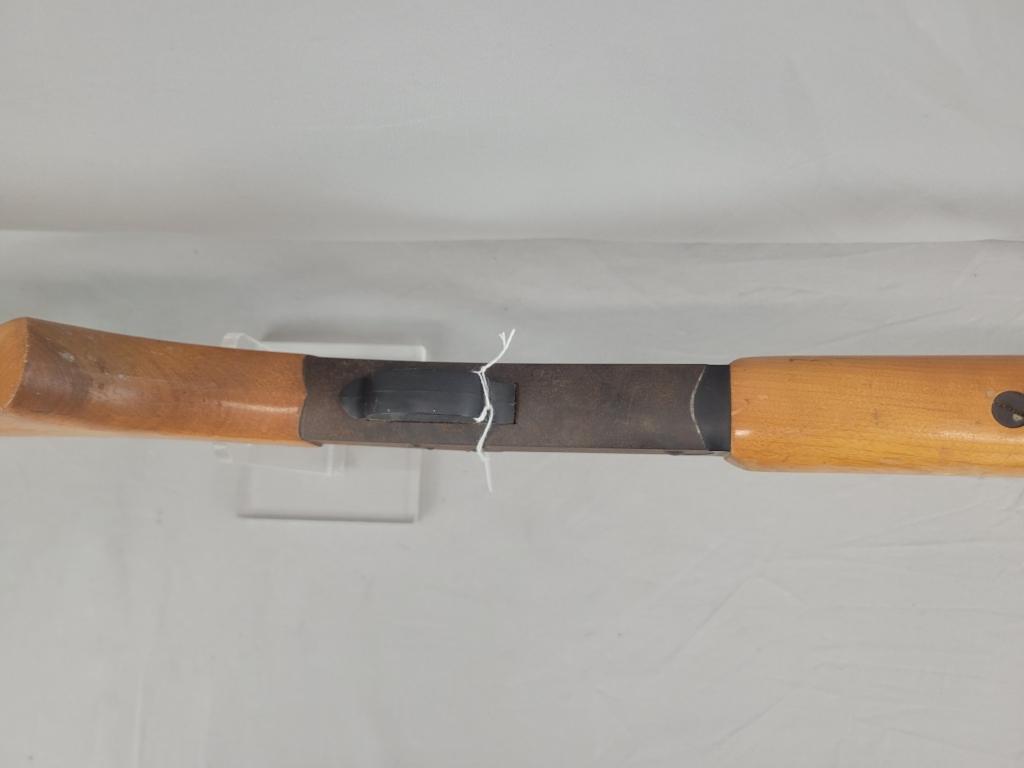 H&R Topper Shotgun H&R Topper single shot shotgun, chambered in 12 ga, wooden stock and blued barrel