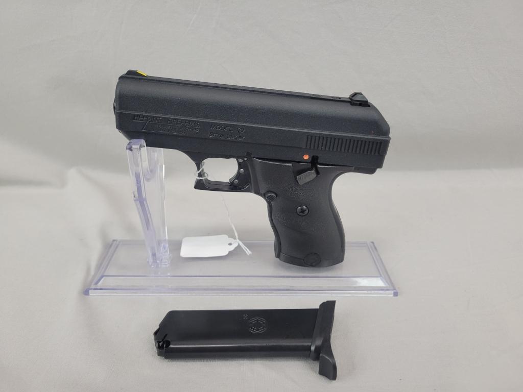 Hi-Point C9 Pistol Hi-Point model C9, chambered in 9mm, this looks to have been used very little if