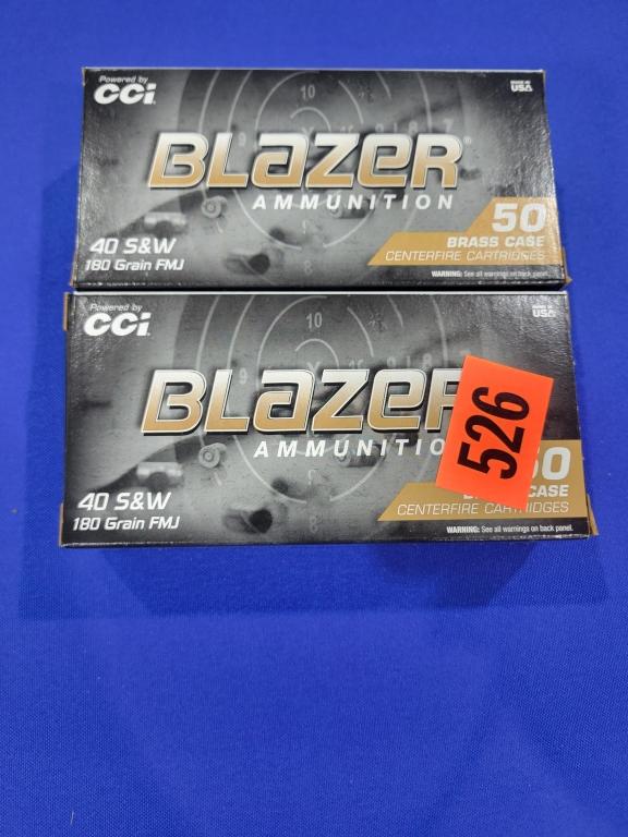 100 .40 S&W Ammo