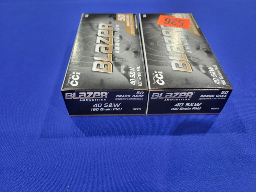 100 .40 S&W Ammo
