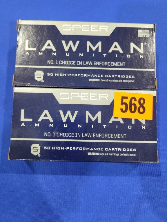 100 Rounds of Lawman .45 Auto Ammo