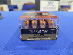 Federal Premium Ammunition, (40) Rounds 40 S&W