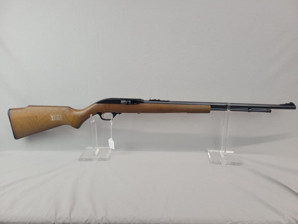 Marlin Model 60 Semi-Auto Rifle Marlin model 60 semi-auto rifle, .22LR, blued barrel and wooden stoc