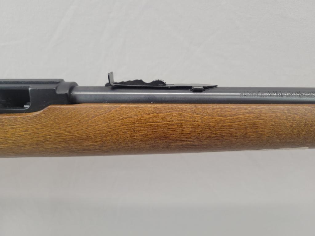 Marlin Model 60 Semi-Auto Rifle Marlin model 60 semi-auto rifle, .22LR, blued barrel and wooden stoc