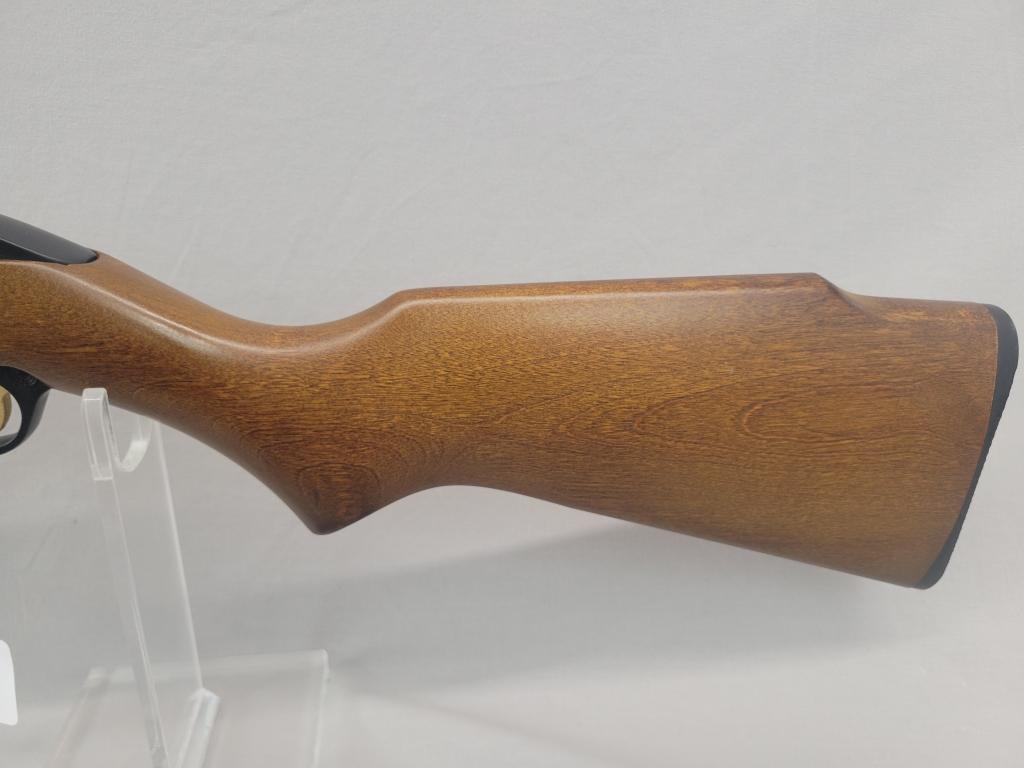Marlin Model 60 Semi-Auto Rifle Marlin model 60 semi-auto rifle, .22LR, blued barrel and wooden stoc