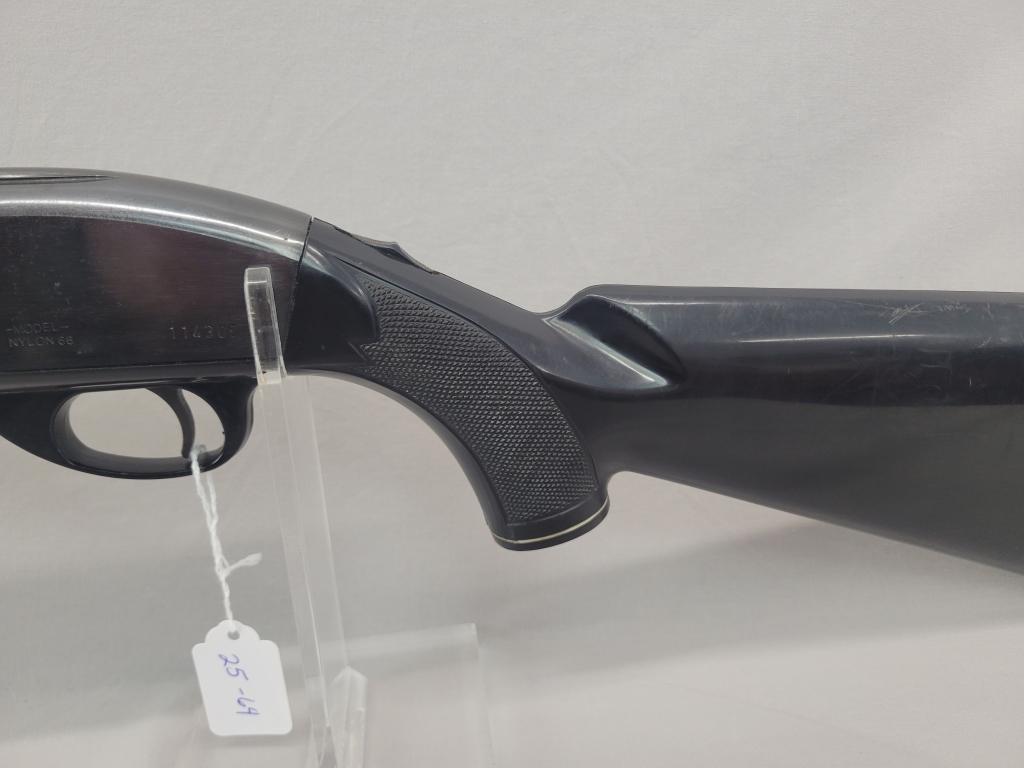 CBC Nylon 66 Rifle CBC Nylon 66 rifle, semi-auto, .22LR. Tube type magazine, loads through back of s