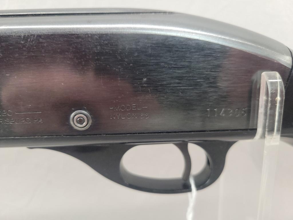 CBC Nylon 66 Rifle CBC Nylon 66 rifle, semi-auto, .22LR. Tube type magazine, loads through back of s