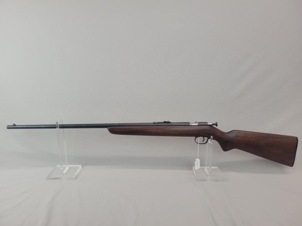 Winchester Model 67A Rifle Winchester 67A rifle, single shot .22 LR, bolt action type rifle. Looks t