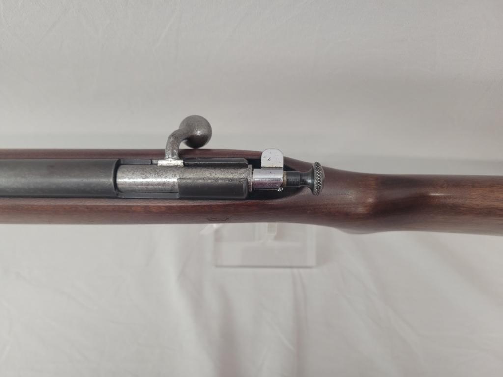 Winchester Model 67A Rifle Winchester 67A rifle, single shot .22 LR, bolt action type rifle. Looks t
