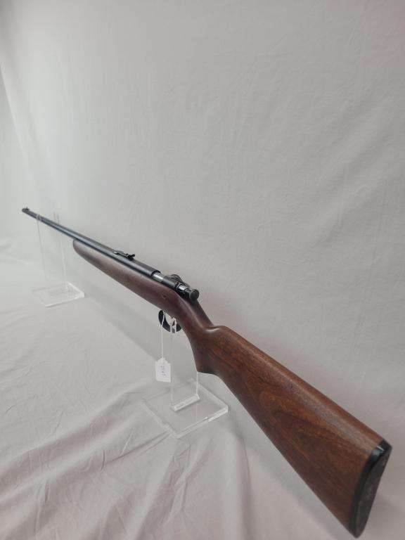 Winchester Model 67A Rifle Winchester 67A rifle, single shot .22 LR, bolt action type rifle. Looks t