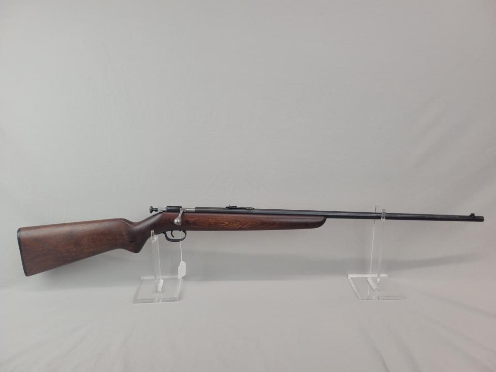 Winchester Model 67A Rifle Winchester 67A rifle, single shot .22 LR, bolt action type rifle. Looks t
