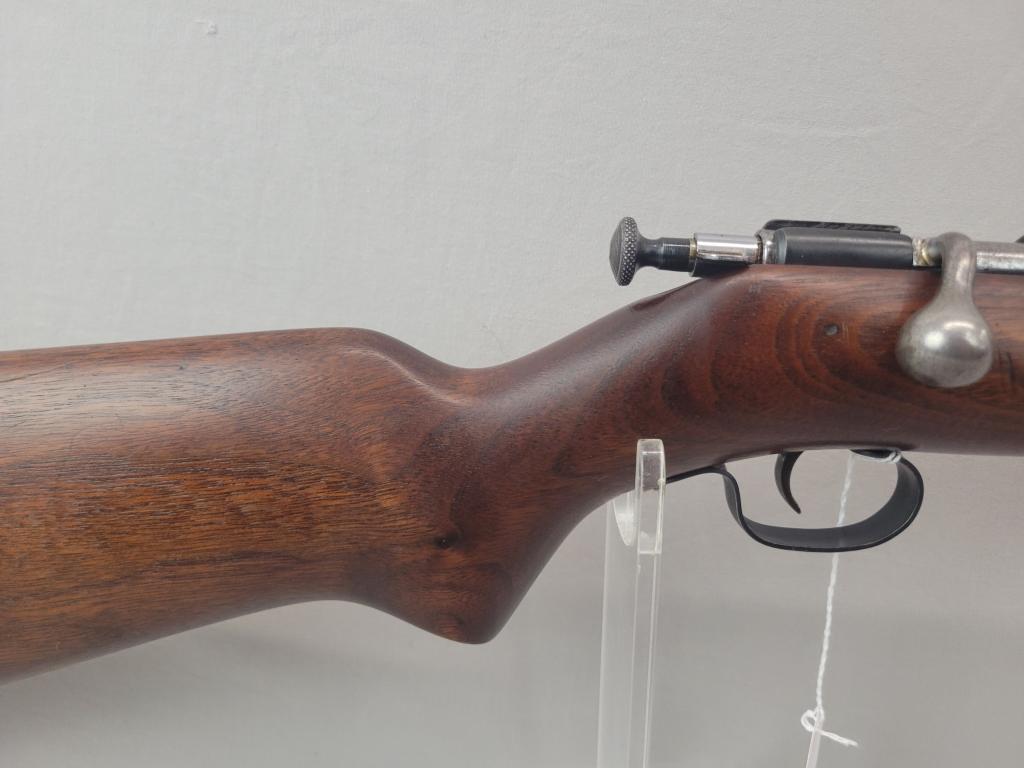 Winchester Model 67A Rifle Winchester 67A rifle, single shot .22 LR, bolt action type rifle. Looks t