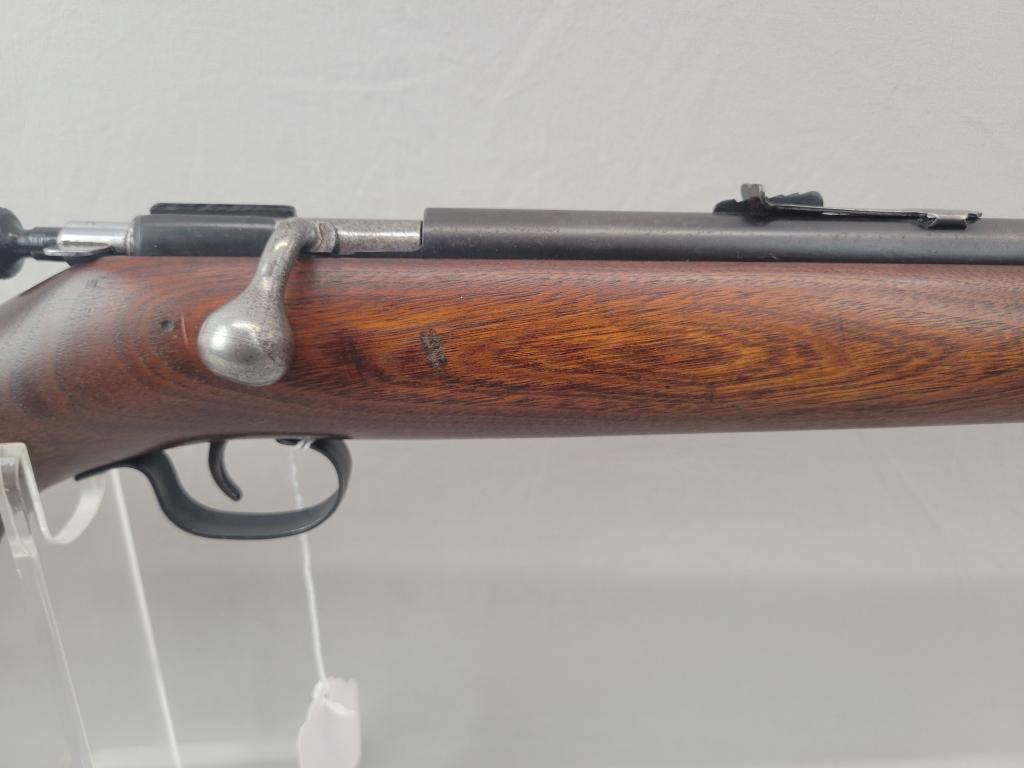 Winchester Model 67A Rifle Winchester 67A rifle, single shot .22 LR, bolt action type rifle. Looks t