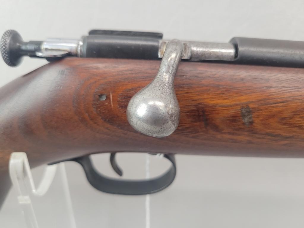 Winchester Model 67A Rifle Winchester 67A rifle, single shot .22 LR, bolt action type rifle. Looks t