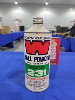 Smokeless Black Powder Smokeless Black powder, all of these appear to partial containers. Comes with