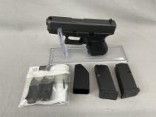 Glock, Model 27Gen4, 40cal, Pistol, w/ 2 extra mag and hardcase