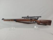 Mossberg 42M Rifle .22 Cal Mossberg 42M rifle, chambered in .22 S/L/LR, bolt action rifle with one m