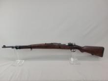 Fabrique Nationale Mauser Rifle Fabrique Nationale 8mm Mauser rifle, wooden stock and forestock, blu