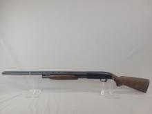 Western Fielder M550AL Shotgun Western Fielder M550AL shotgun, pump type, wooden stock and blued bar