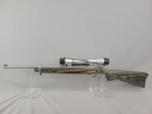 Ruger Model 10/22 Ruger Model 10/22 rifle, stainless barrel and receiver, rotary type magazine. Does