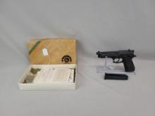 Taurus PT92 Pistol Taurus PT92 pistol, chambered in 9mm, blued barrel and frame, comes with two maga