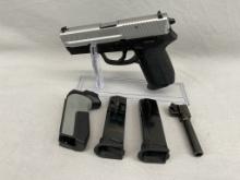 Sig Sauer, SP2340, 40s&w and 357sig, Pistol, 2 extra mags, extra grips, 357sig barrel, hardcase