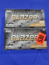 100 .40 S&W Ammo