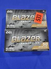 100 .40 S&W Ammo