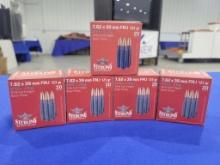 100 Rounds of Sterling Brand Ammo 7.62X39