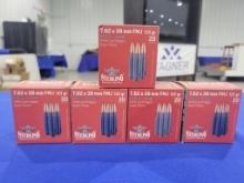 100 Rounds of Sterling Brand Ammo 7.62X39