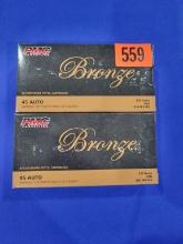 100 Rounds of .45 Auto PMC Ammo