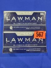 100 Rounds of Lawman .45 Auto Ammo