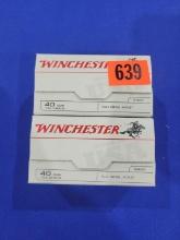 Winchester Ammunition, (200) Rounds 40 S&W, 165