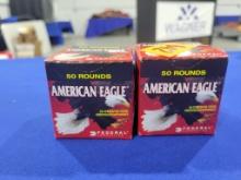 Federal Ammunition American Eagle, (100) Rounds