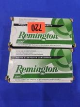 (100) Rounds of Remington .38 Special