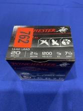 25rds, Winchester, 20ga, game and target
