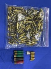 Assorted ammo and brass