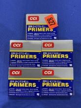 500rds, CCI, 209shotshell primers