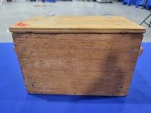 Small Wooden Ammo Box