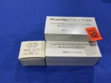100rds, 7.62x39mm, 123gr FMJ, Made in germany,