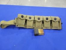 Military Belt w/ 30-06 Ammo