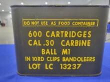 (600) Rounds of .30 Carbine Ammo